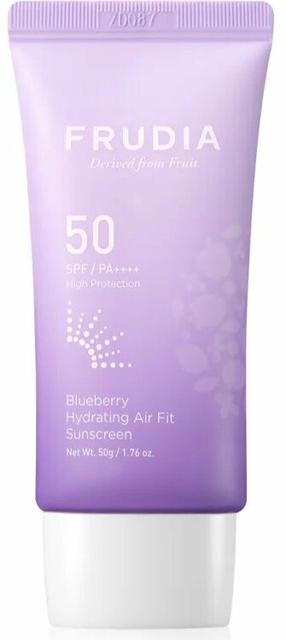 Крем для ухода за загаром для лица Frudia Hydrating Air Fit SPF50, 50 мл