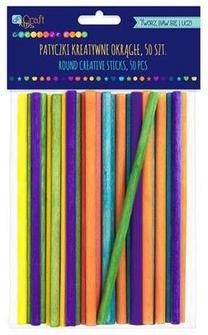 Lavinimo žaislas DallPrint Creative Sticks, 0.5 cm, įvairių spalvų, 50 vnt.