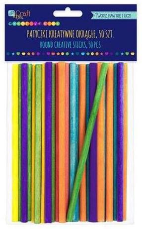 Attīstoša rotaļlieta DallPrint Creative Sticks, 0.5 cm, daudzkrāsaina, 50 gab.
