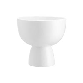 Puķu pods 4Living 644421, keramika, Ø 20 cm, balta krās.