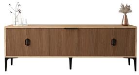 Televizoriaus spintelė Kalune Design Neva 3503, sapphire oak sp., 35 cm x 150 cm x 49.5 cm