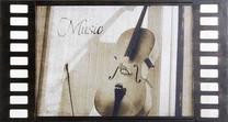 Paveikslas Violin 2, 60 cm x 30 cm