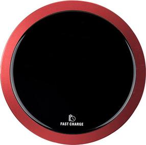 Belaidis įkroviklis All New WP315-R, Qi Wireless, juoda sp./raudona sp., 10 W