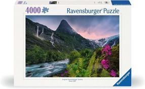 Dėlionė Ravensburger Enchanting View Of The Mountain, 91.5 cm x 137.8 cm, 4000 vnt., įvairių spalvų