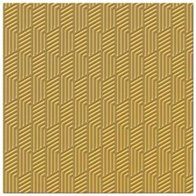 Бумажные салфетки Paw Decor Collection Inspiration, 33 см x 33 см, золотой цв., 20 шт.