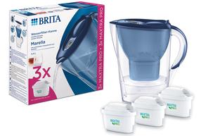 Veefilter Brita Marella, 2.4 l, läbipaistev v./sinine v.