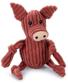 Rotaļlieta sunim, plīša manta Beeztees Pig Piggi 619172, 33 cm, rozā krās., 33