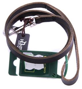 Šuns pavadėlis Hunter 13/110, ruda sp., 1.1 m x 13 mm