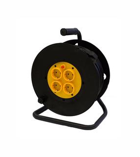 Ilgintuvas su rite Okko, 3 x 1,5 mm², 50 m, 4 lizdų