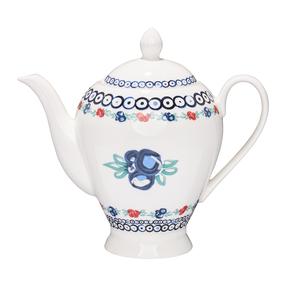 Tējkanna Ambition Kalina, 1.1 l, zila krās./balta krās.
