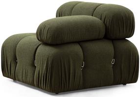Atpūtas krēsls Hanah Home Bubble 1R, zaļa krās., 95 cm x 95 cm x 75 cm
