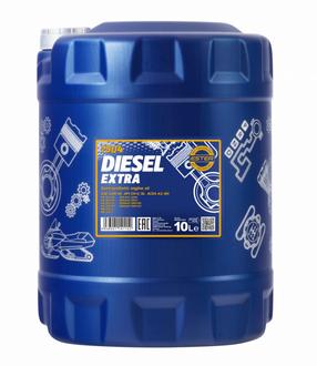 Motoreļļa Mannol 10W - 40, daļēji sintētiska, 10 l