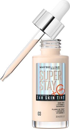 Жидкая основа для макияжа Maybelline Superstay 24H Skin Tint + Vitamin C, 3, 30 мл