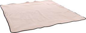 Kilimėlis graužikams Flamingo Riley Taupe, 125 cm x 125 cm x 0.4 cm, ruda sp.