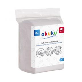 Drėgnos servetėlės kūdikiams Akuku Soft, a0714, 120 vnt.