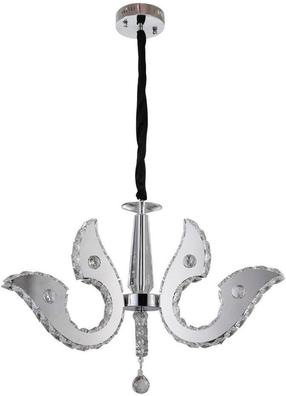 Valgusti rippuv Candellux Venezia Pendant 55 33-55491, LED, 6000 - 6500 °K, 1 x 22 W, hõbe v. / hõbe v.