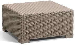 Lauko stalas Keter California Lounge Table, smėlio ruda