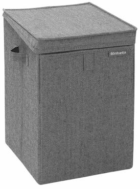 Veļas kaste Brabantia, 35 l, pepper black krās., 37 cm x 32 cm x 44.5 cm