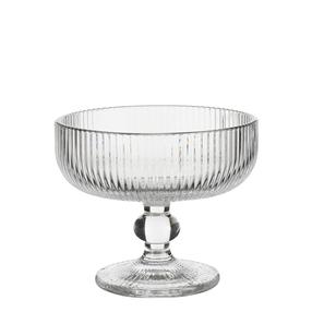 Saldējuma trauks Mica Merlot 1138503, Ø 12 cm, caurspīdīga krās., stikls