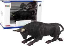 Žaislinė figūrėlė, bulius Lean Toys Model Series, 16 cm, juoda sp.