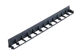 Dobes apmale Garden Center Strong Border Edge, 100 cm x 7.5 cm x 7.8 cm, melna krās.