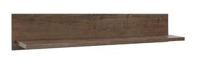 Настенная полка Balin, дубовый цв., 25 см x 23.5 см x 140 см