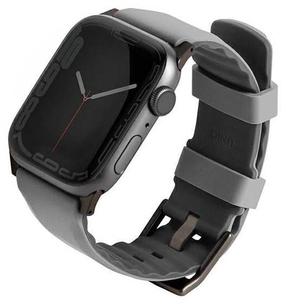 Ремешок Uniq, Linus Apple Watch Series 4/5/6/7/8/SE/SE2/Ultra 42/44/45mm, серый цв.