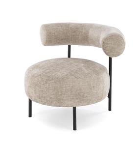 Krėslas Leisure Furniture Hazard, smėlio sp., 82 cm x 90 cm x 72 cm