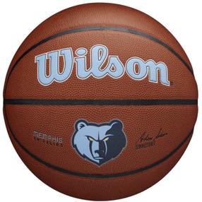 Krepšinio kamuolys Wilson Team Alliance Memphis Grizzlies, 7 dydis, ruda sp./balta sp./juoda sp.