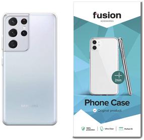 Чехол для телефона Fusion Accessories Ultra Clear Galaxy S21 Ultra 5G, прозрачный цв., Samsung