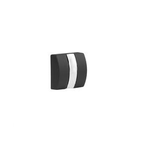 Крючок для одежды Domoletti HP22701PS, 7 см x 7.5 см, черный цв.
