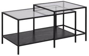 Žurnalinis staliukas Seaford, pilkas, 90 cm x 50 cm x 45 cm