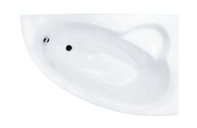 Vonia, kampinė Besco Natalia, 150 cm x 100 cm x 59.5 cm, dešininė, balta sp.