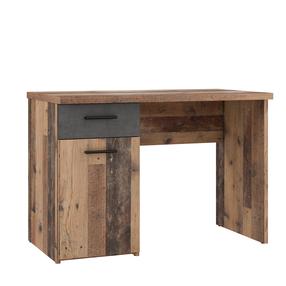 Rašomasis stalas su spintele Domoletti Clif WNB935-C754, 110 cm x 60 cm, 76.3 cm, ruda sp./pilka sp.