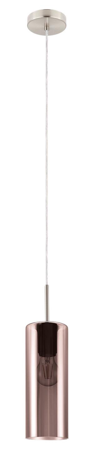 Lampa karināms Eglo Selvino 98698, E27, 1 x 15 W, vara krās. / satīna niķelis krās.