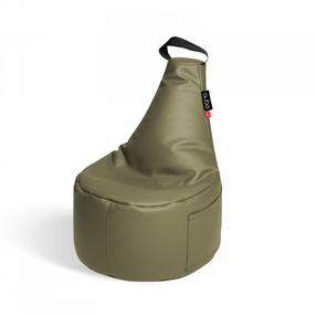 Sėdmaišis Fusion Kiwi Soft Fit, samanų, 120 l