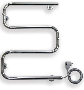 Elektriskais dvieļu žāvētāja stienis Elonika EE - 3U Right, hroma krās., 50 cm x 66 cm, 50 W