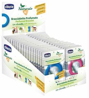 Atbaidīšanas līdzeklis kukaiņi Chicco Natural 85520, (krāsa/dizains tiek izvēlēts nejauši)