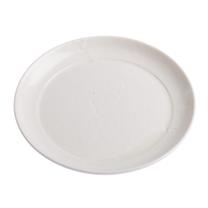 Lėkštelė vazonui L-3 5001, balta sp., 14 cm