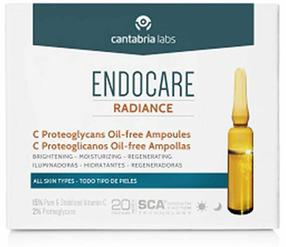 Ampulas sejas kopšanai Endocare Cantabria Labs Radiance, 25+, 30 gab.