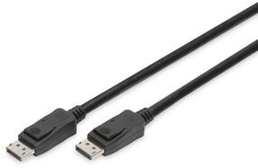 Vads Assmann AK-340106-010-S Displayport, Displayport, 1 m, melna krās.