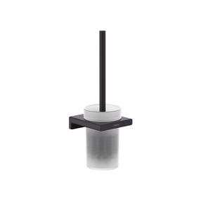 Tualeto šepetys Hansgrohe AddStoris, juoda sp., 12 cm x 34.2 cm x 10.5 cm