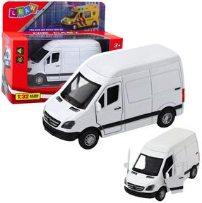  Žaislinis automobilis Lean Toys City Rescuers, 1:32, balta sp.