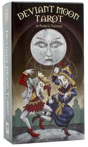 Kortų žaidimas Cartamundi Tarot Deviant Moon, EN