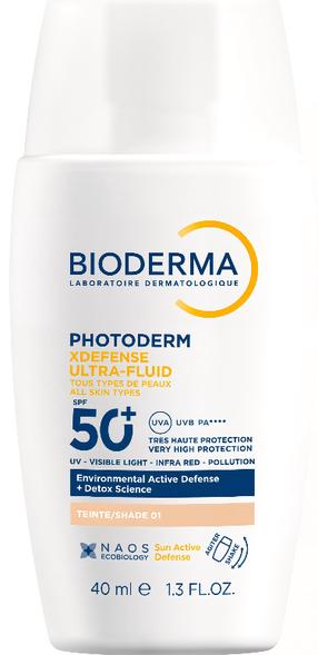 Priemonė įdegio priežiūrai veidui Bioderma Photoderm XDefense Ultra SPF50+, 40 ml