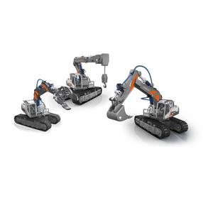 RC robotas Ods Mezzi Idraulici 42918, pilka sp.