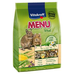 Еда для грызунов Vitakraft Menu Vital, для дегу, 0.6 кг