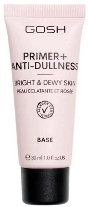 Grima bāze Gosh Primer + 009 Anti‑Dullness, 30 ml