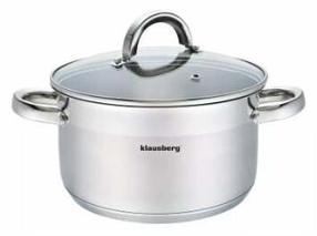Puodas Klausberg 7124, Ø20 cm, 3.5 l, sidabro sp.