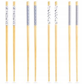 Söögipulgad Mondex HVX909913, 24 cm, sinine v./pruun v., 8 tk